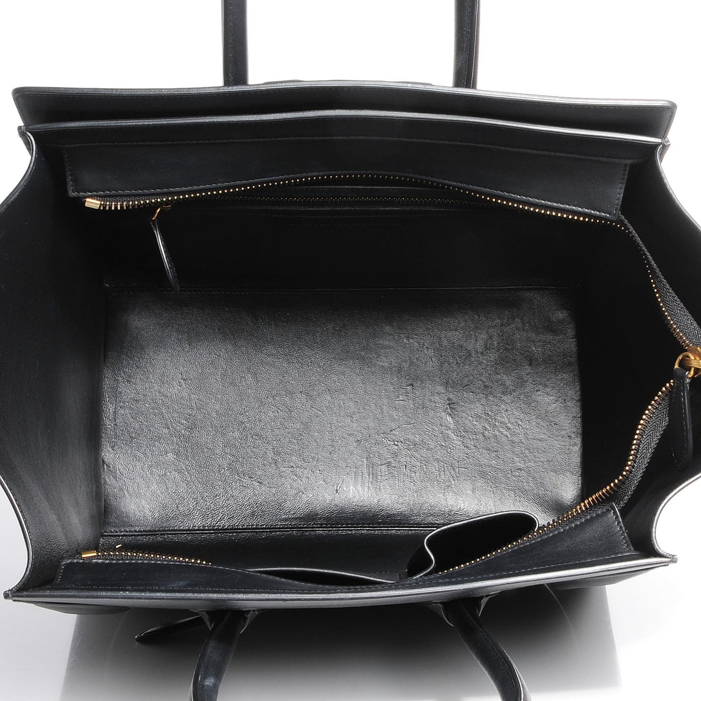 Smooth Calfskin Mini Luggage Black