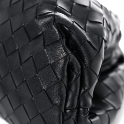 Bottega Veneta Nappa Maxi Intreccio The Pouch Oversized Clutch Black 9 of 11