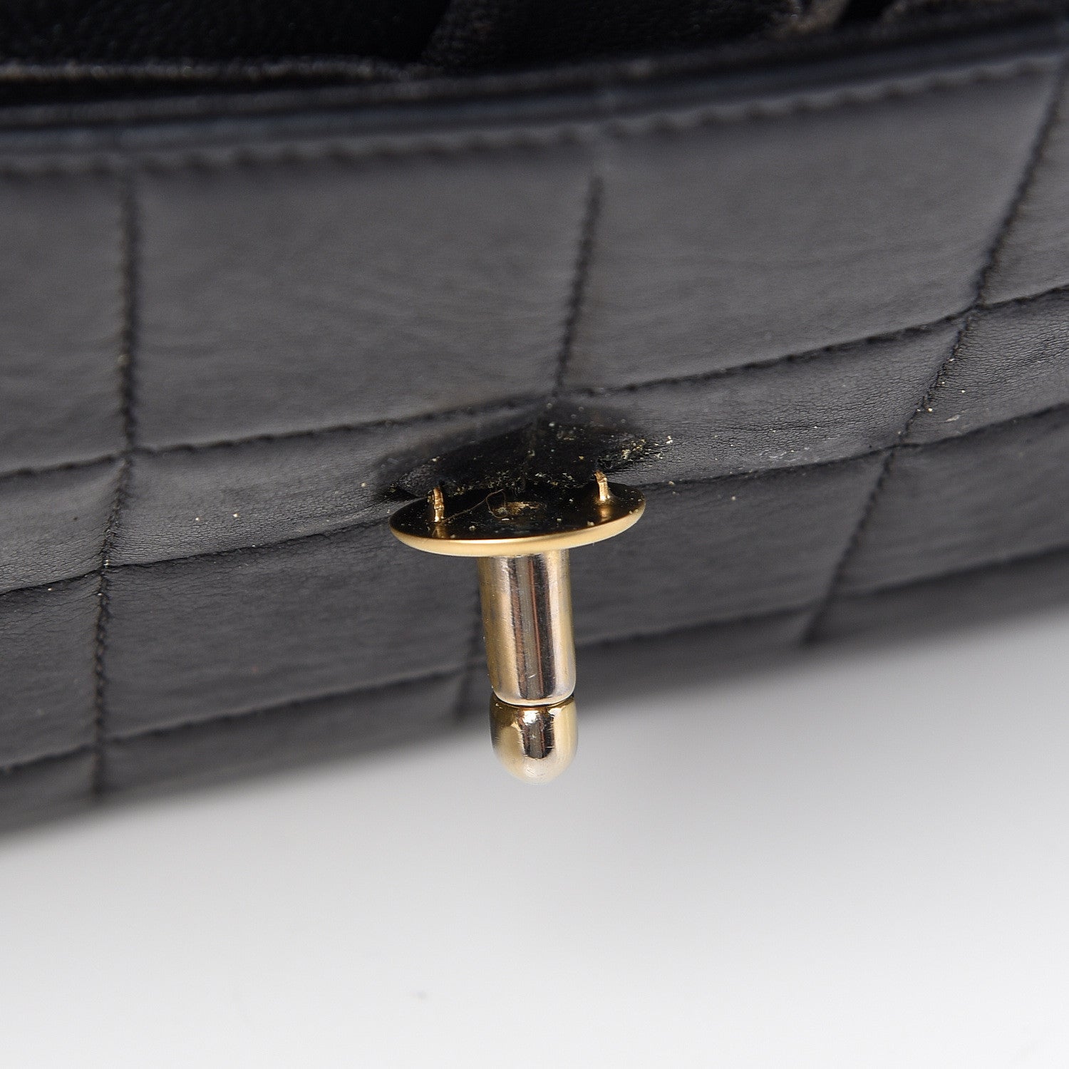 Chanel Lambskin East West Chocolate Bar Flap Black 14 of 15