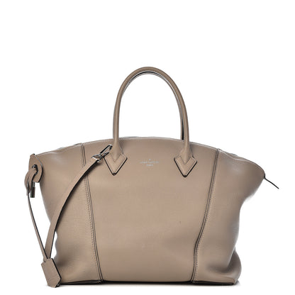Louis Vuitton Veau Cachemire Soft Lockit MM Galet 1 of 24