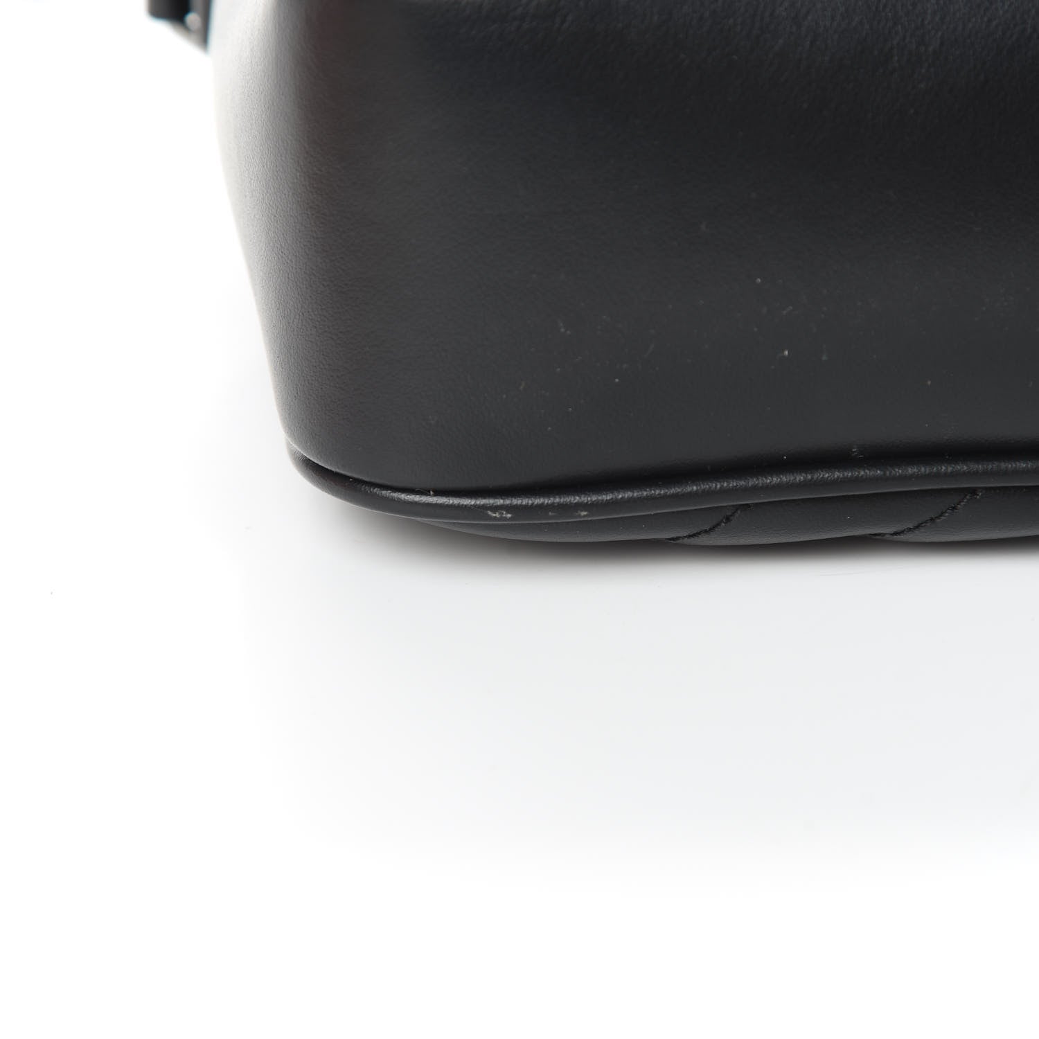 Saint Laurent Calfskin Matelasse Monogram Lou Camera Bag Black 11 of 11