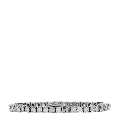 Parker & West by FASHIONPHILE 14K White Gold Diamond 7.42ctw Tennis Bracelet 3 of 6