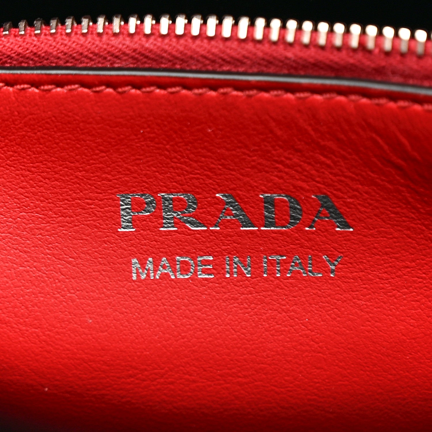 Prada Soft Calfskin Impunture Diagramme Tote Black 6 of 10