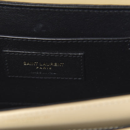 Saint Laurent Smooth Calfskin Small Solferino Satchel Ivory Natural 5 of 11