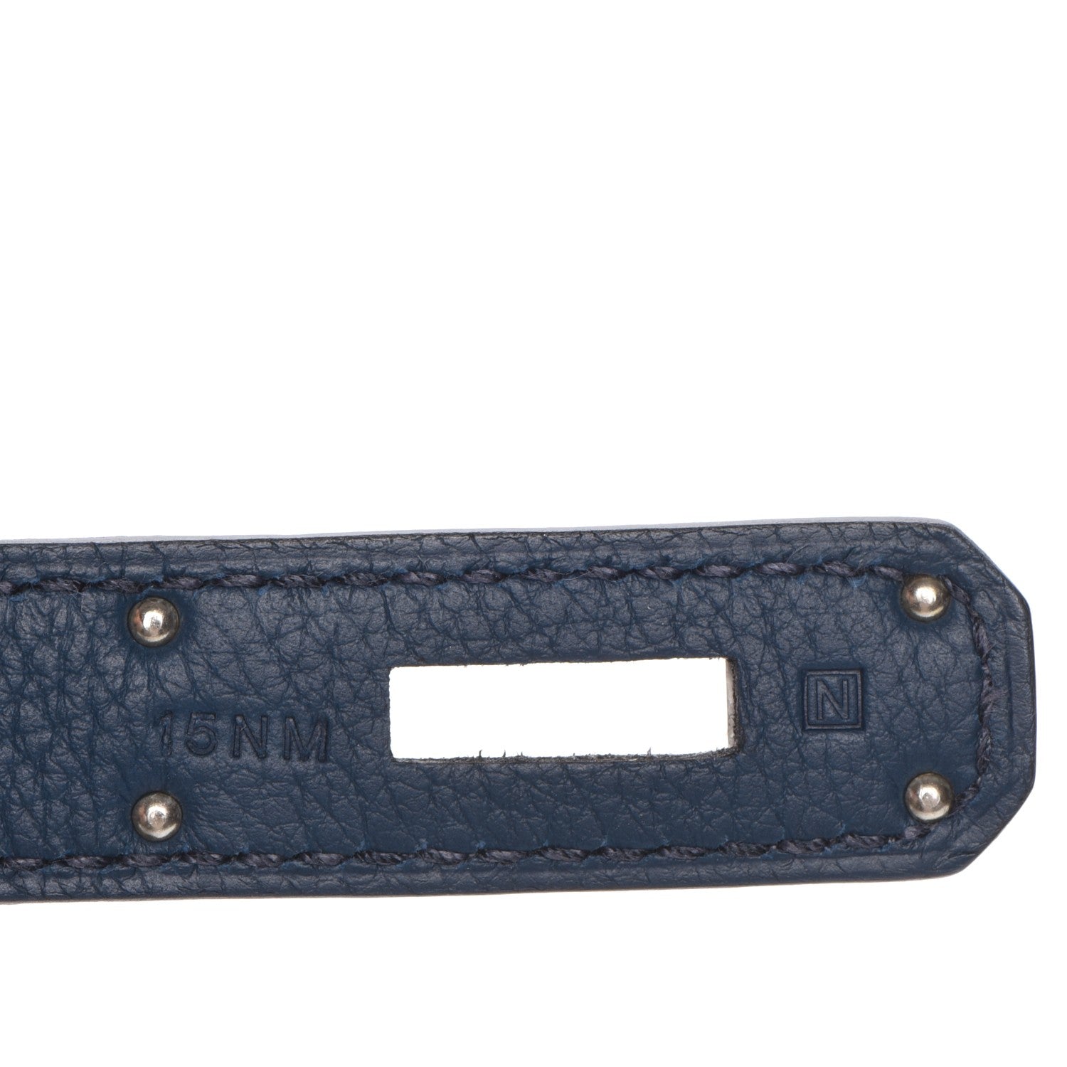 Hermes Taurillon Clemence Birkin 35 Bleu De Prusse 18 of 24
