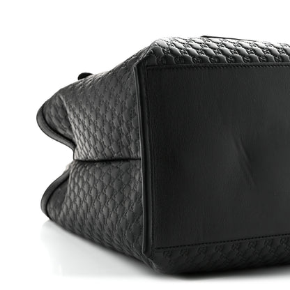 Gucci Soft Microguccissima Medium Tote Black 9 of 10