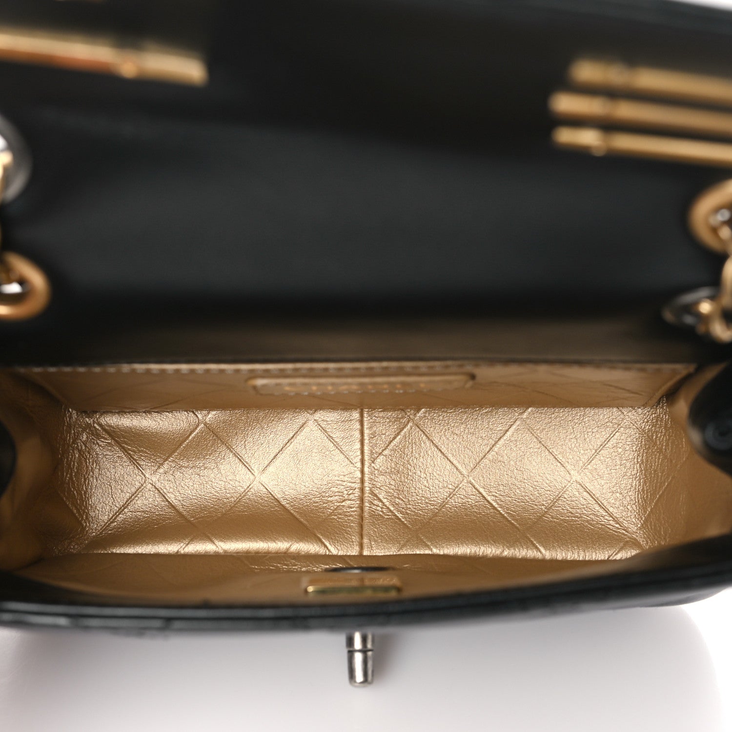 Chanel Lambskin Quilted Mini Coco Clips Single Flap Black 5 of 10