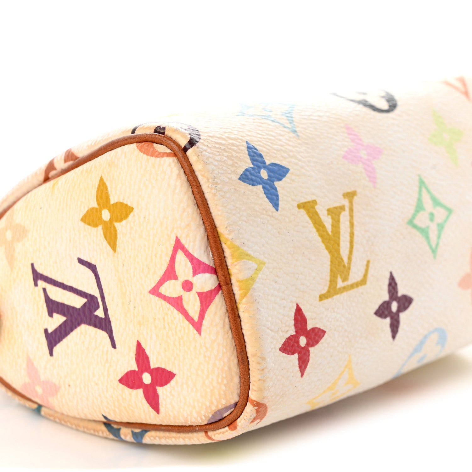 Louis Vuitton Monogram Multicolor Mini Sac HL Speedy White 8 of 18