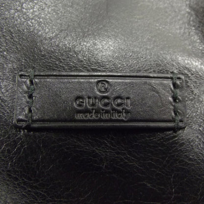 Gucci Leather Full Moon Tote Black 9 of 10