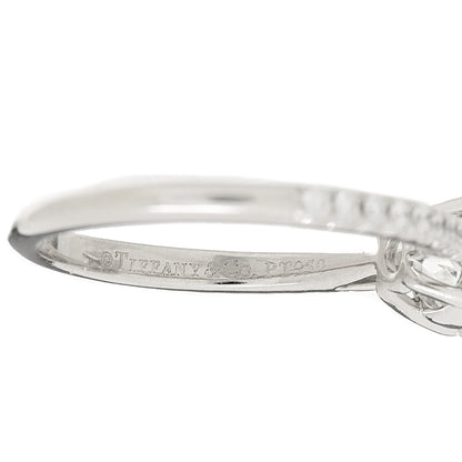 Tiffany Platinum Diamond .98ct Novo Round Engagement Ring 50 5.25 6 of 7