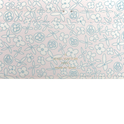 Louis Vuitton Monogram Fleuri Insolite Wallet Rose 6 of 8