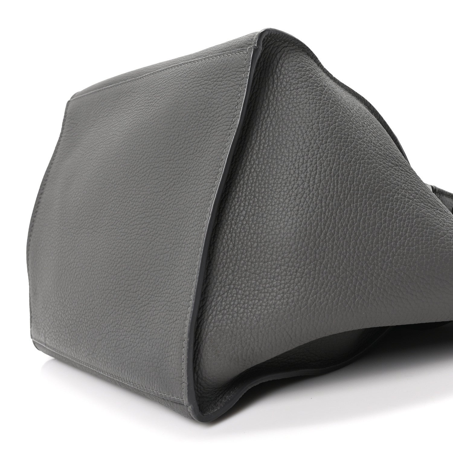 Celine Supple Calfskin Long Strap Small Big Bag Grey 10 of 10