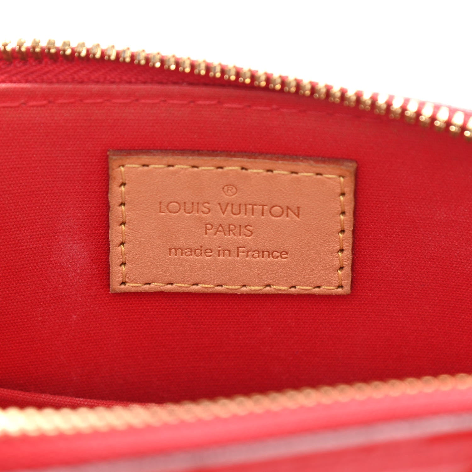 Louis Vuitton Vernis Alma BB Cherry 6 of 13