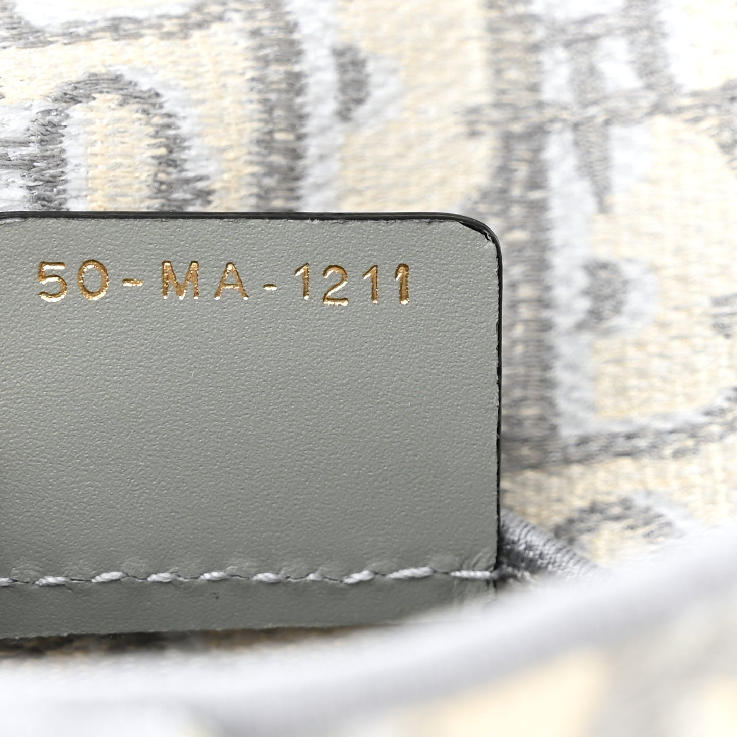 Oblique Slim Saddle Pouch Grey