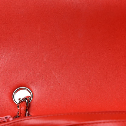 Chanel Lambskin Perforated Medium Flap Red 13 of 13