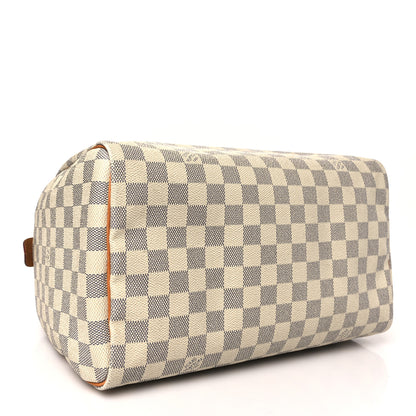 Louis Vuitton Damier Azur Speedy 30 4 of 11