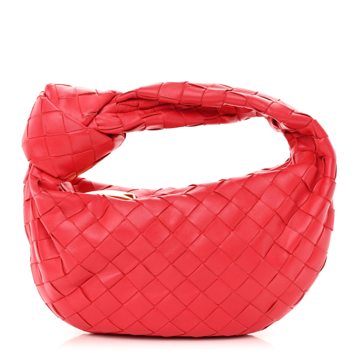 Bottega Veneta Nappa Intrecciato Mini Jodie Cranberry 1 of 11