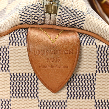 Louis Vuitton Damier Azur Speedy 30 7 of 18