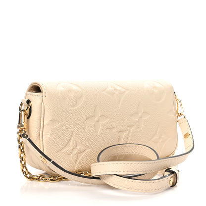 Louis Vuitton Empreinte Monogram Giant Ivy Wallet On Chain Cream 3 of 9