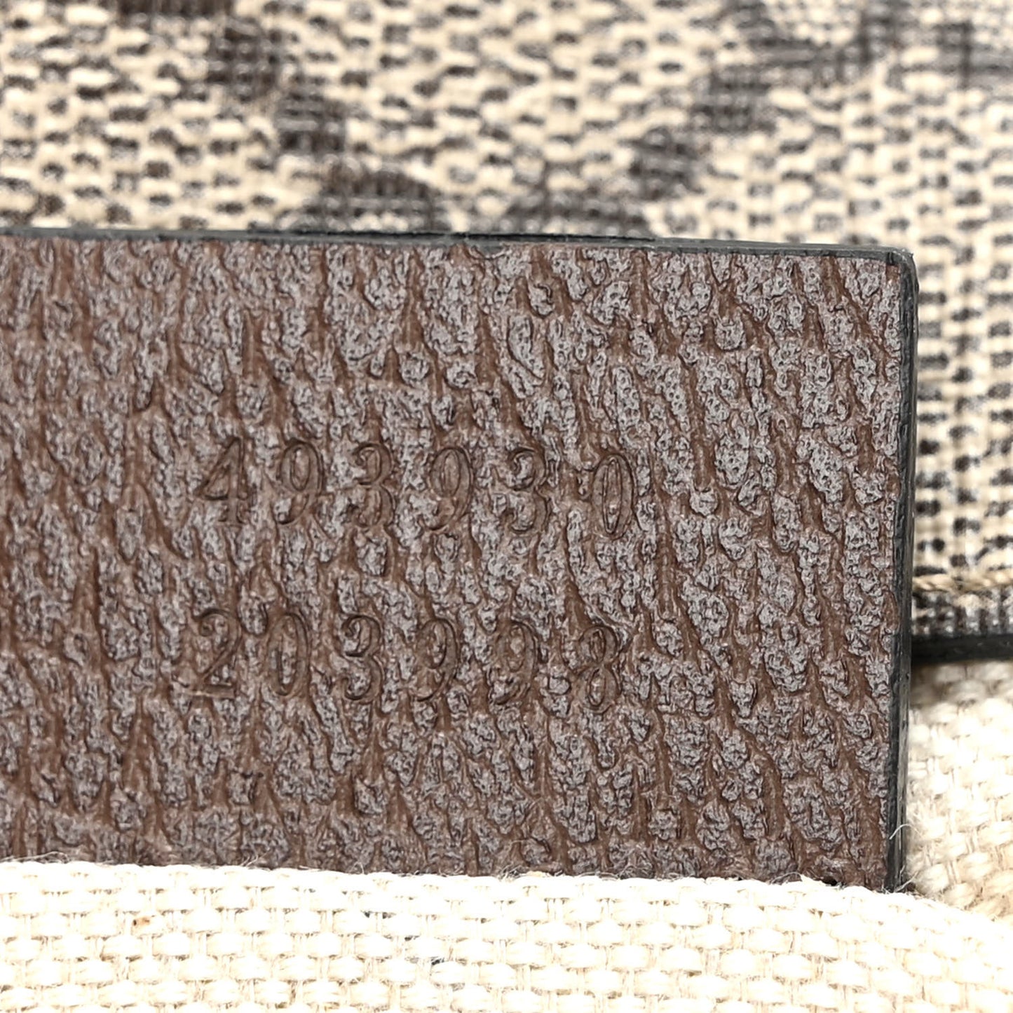 GG Supreme Monogram Neo Vintage Web Belt Bag Brown