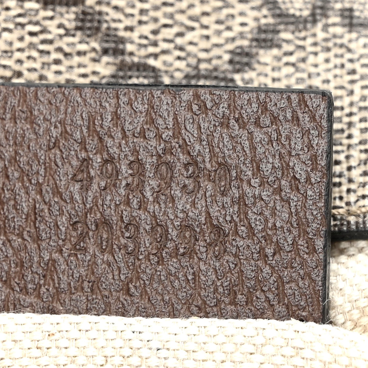 Gucci GG Supreme Monogram Neo Vintage Web Belt Bag Brown 7 of 9