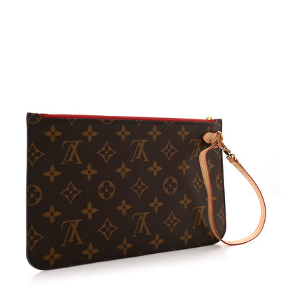 Louis Vuitton Monogram Neverfull MM GM Pochette Cherry 3 of 6