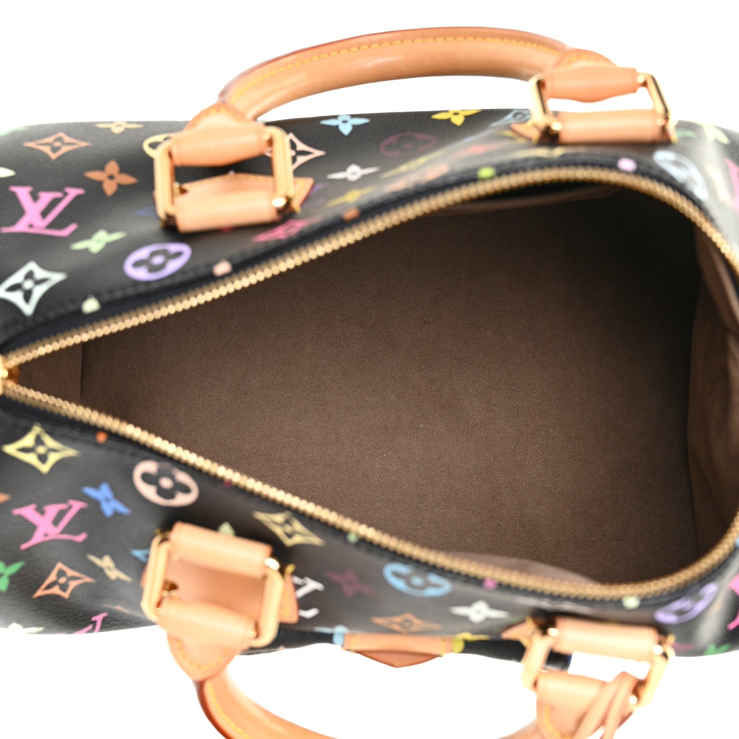 Louis Vuitton Monogram Multicolor Speedy 30 Black 5 of 21