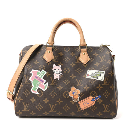 Louis Vuitton Monogram My World Tour Speedy Bandouliere 30 1 of 9