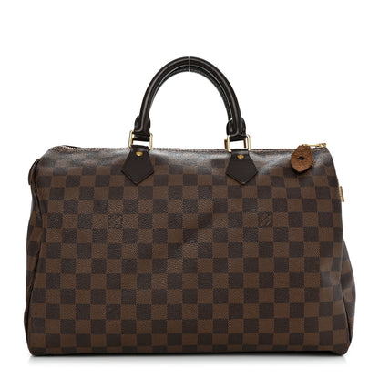 Louis Vuitton Damier Ebene Speedy 35 1 of 10