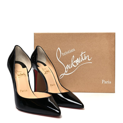 Christian Louboutin Patent Iriza 100 Pumps 37 Black 10 of 10