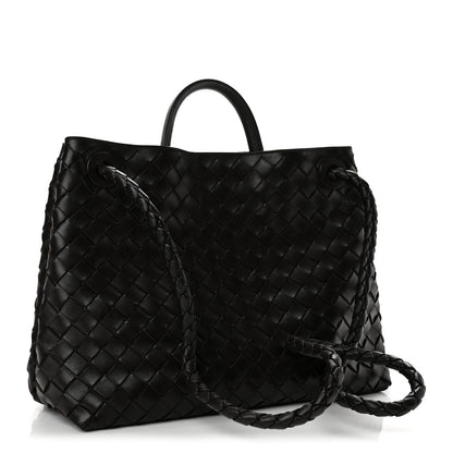 Bottega Veneta Nappa Intrecciato Medium Andiamo Shoulder Bag Fondant 3 of 12