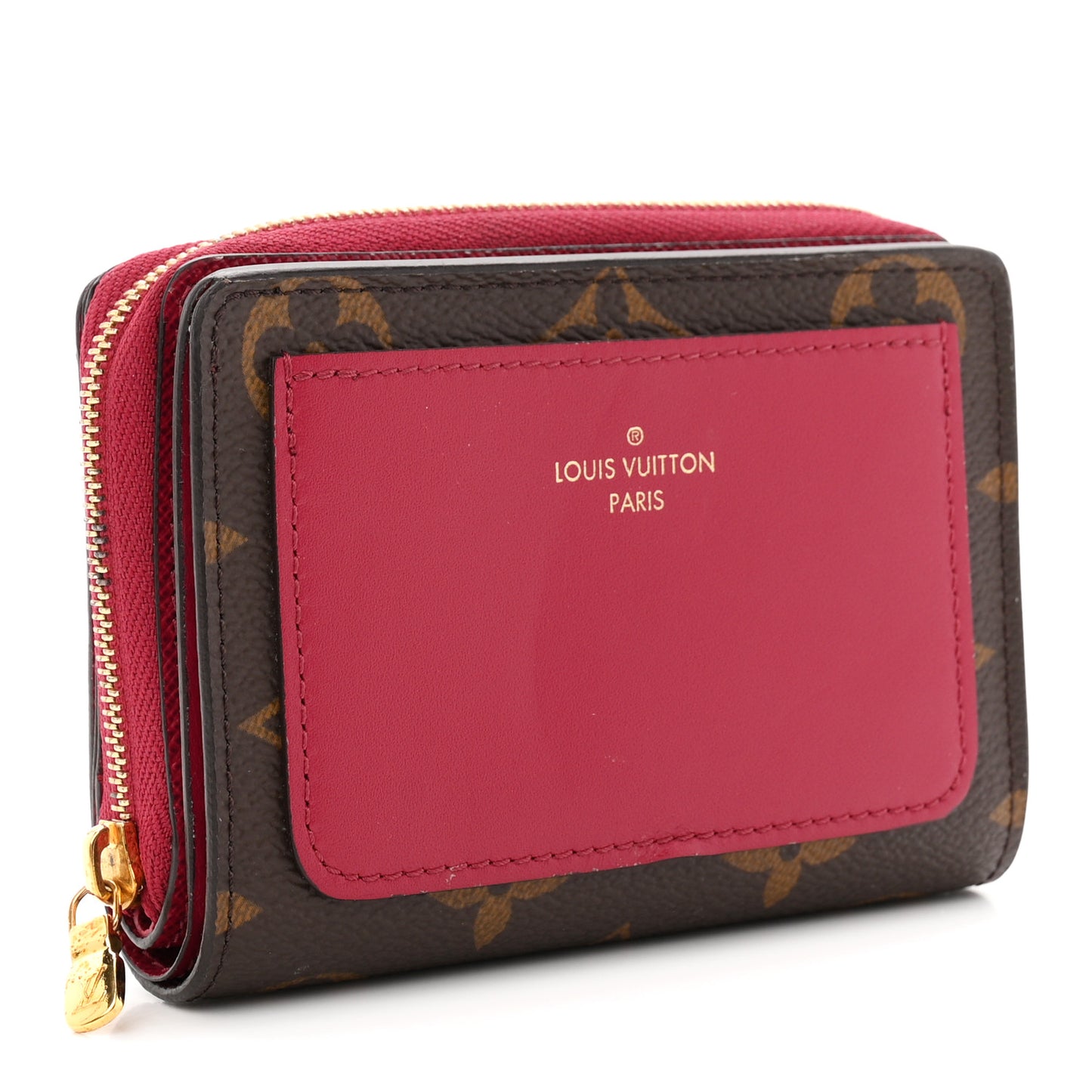 Monogram Lou Wallet Fuchsia