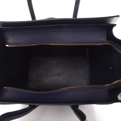 Celine Smooth Calfskin Mini Luggage Ink 5 of 7