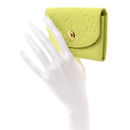 Louis Vuitton Empreinte Rosalie Coin Purse Zesty Lime 2 of 6