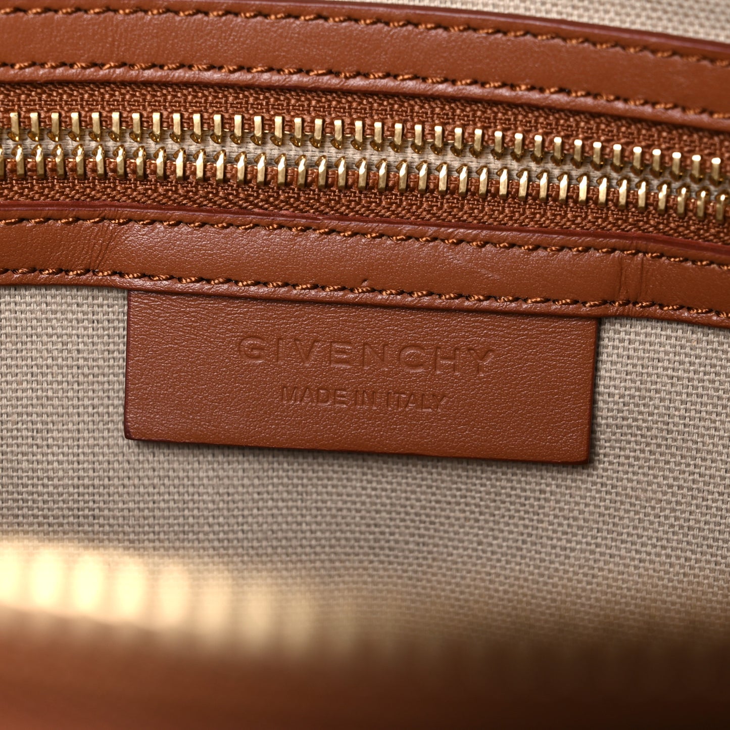 Calfskin Small Sway Cognac