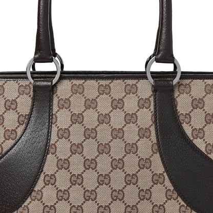 Gucci Monogram Shoulder Bag Dark Brown 8 of 11