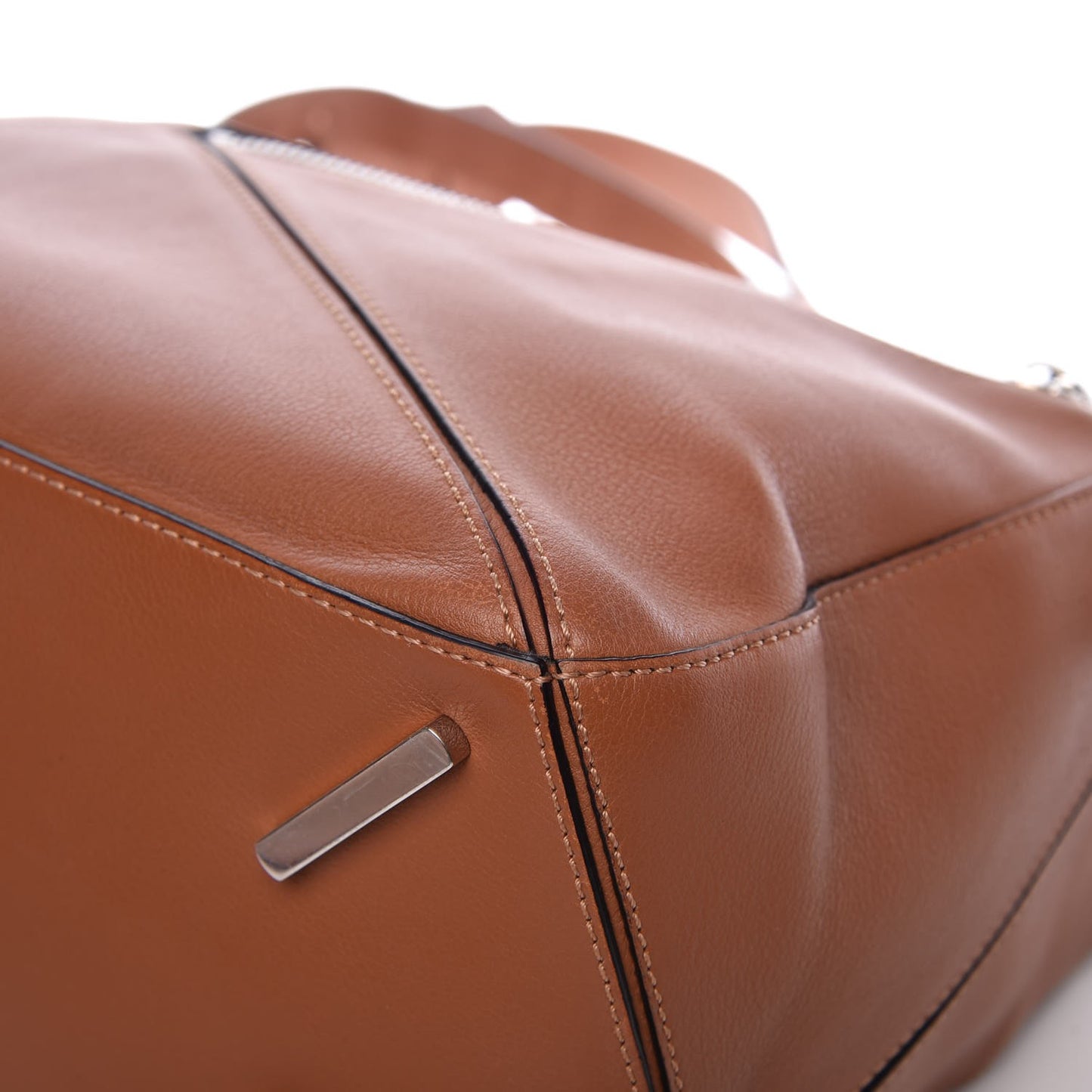 Calfskin Medium Puzzle Bag Tan