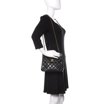 Chanel Caviar Quilted Small Single Flap Black 2 of 12