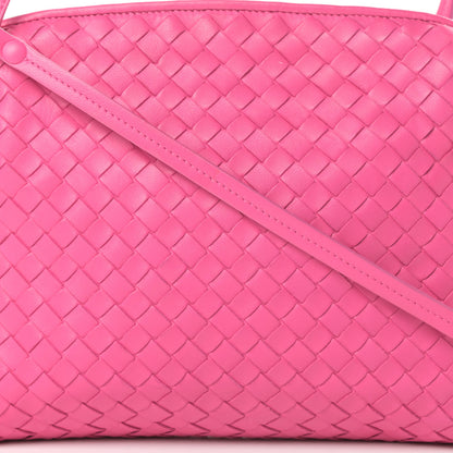 Bottega Veneta Nappa Intrecciato Nodini Bag Shock Pink 9 of 12
