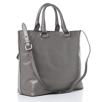 Prada Soft Calf Shopping Tote Argilla 3 of 13