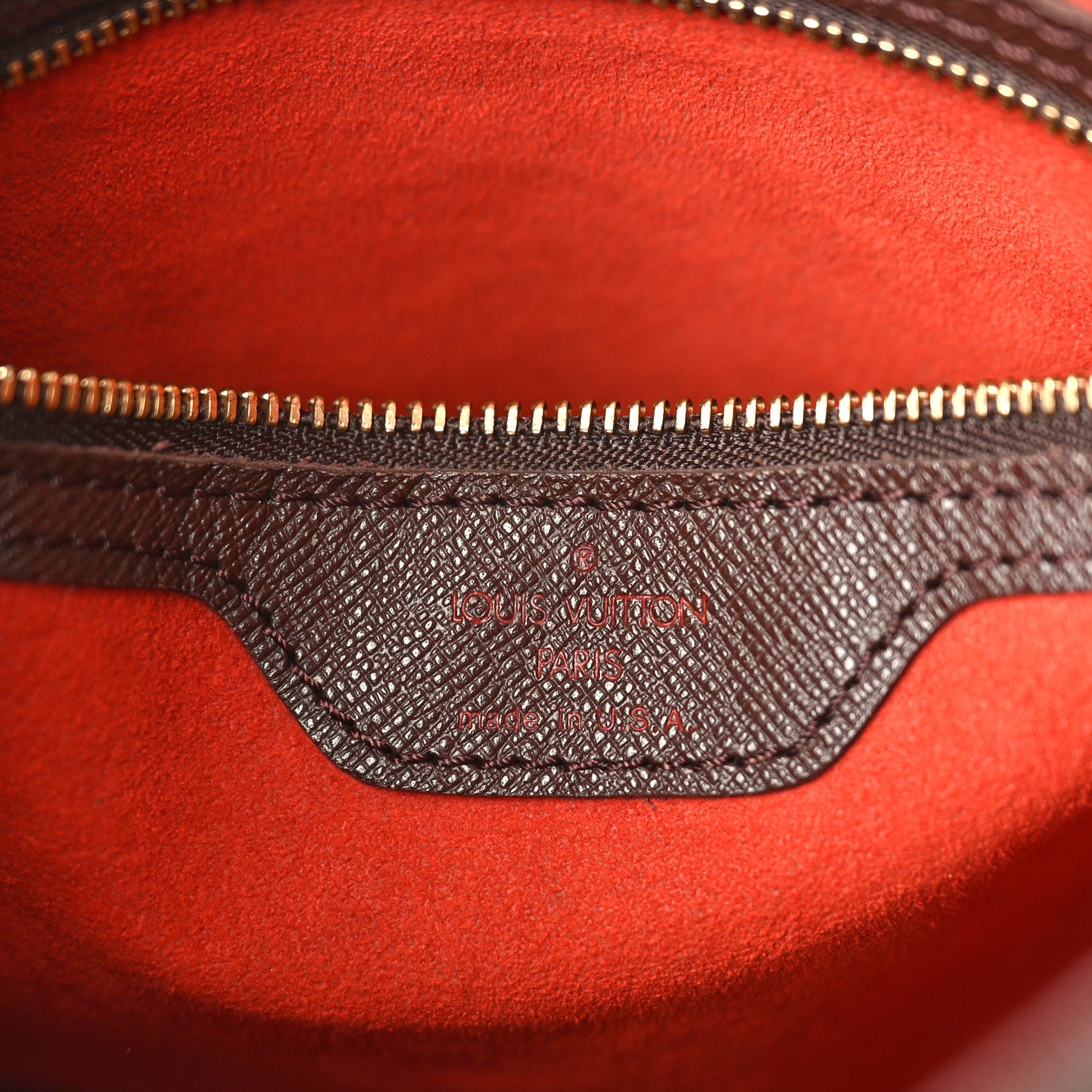 Louis Vuitton Damier Ebene Marais Bucket 23 8 of 10