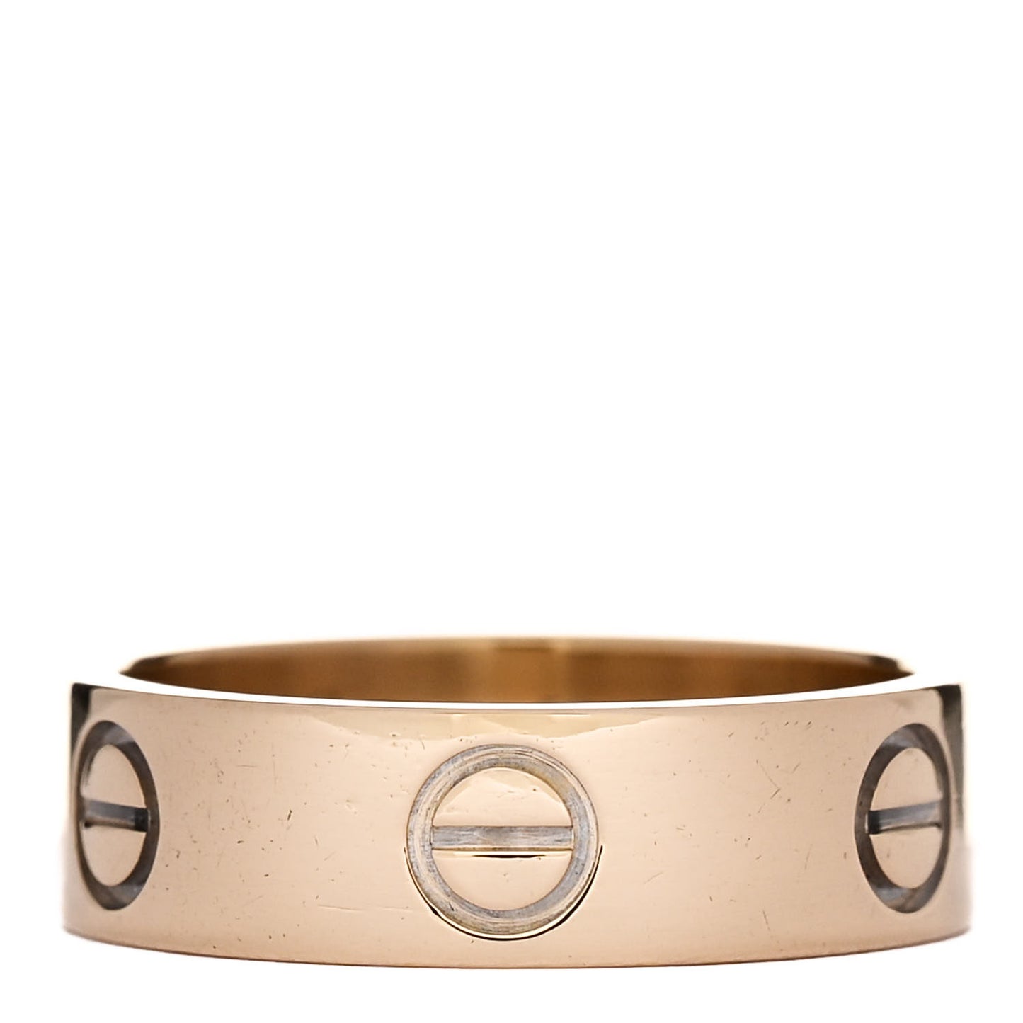 18K Yellow Gold 5.5mm LOVE Ring 53 6.5