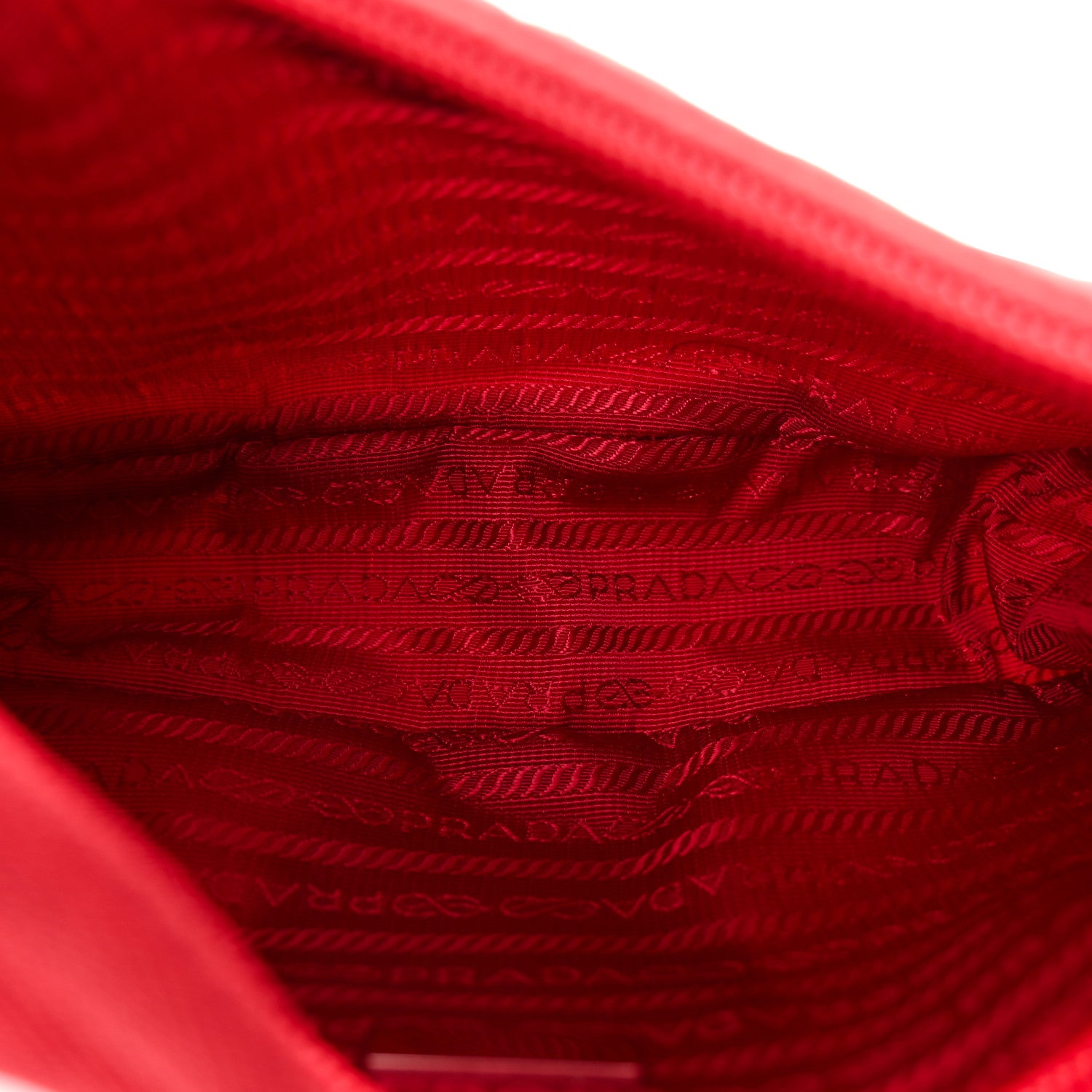 Prada Tessuto Nylon Mini Re-Edition 2000 Bag Rosso 5 of 12