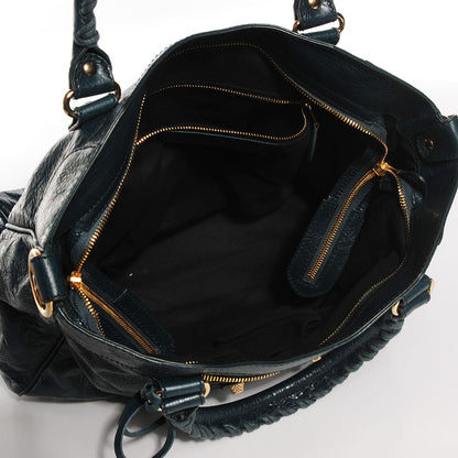 Balenciaga Agneau Giant 12 Gold Hardware Velo Vert Pinede 5 of 14