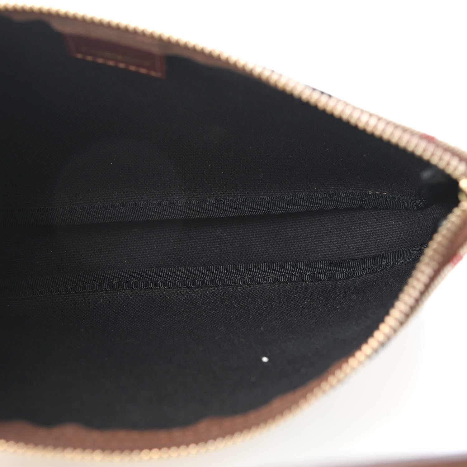 Burberry Haymarket Check Pochette Chocolate 5 of 10