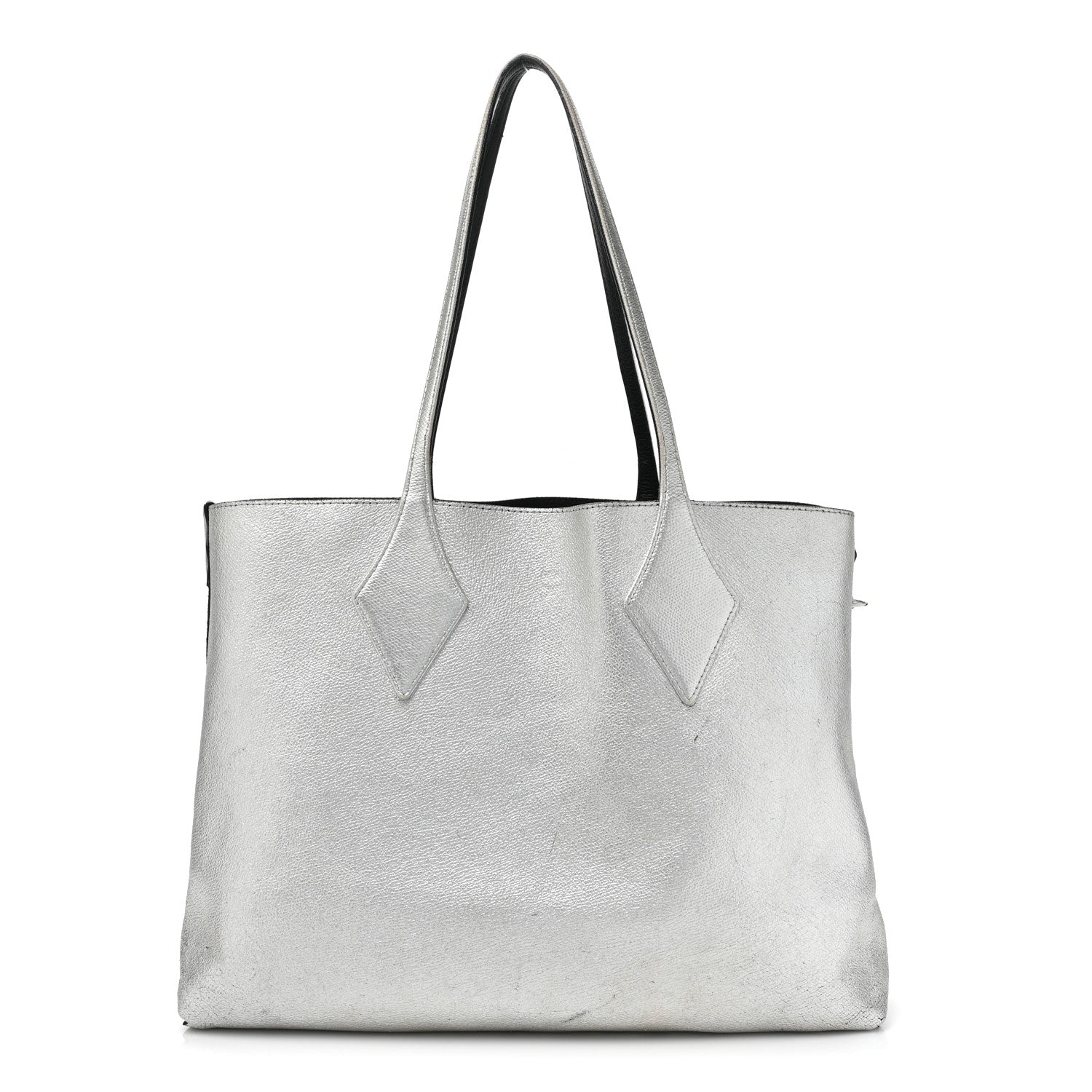 MCM Grained Calfskin Medium Yris Shopper Tote Black 3 of 34