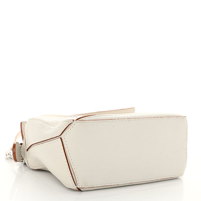 Loewe Calfskin Mini Puzzle Bag Soft White 4 of 9