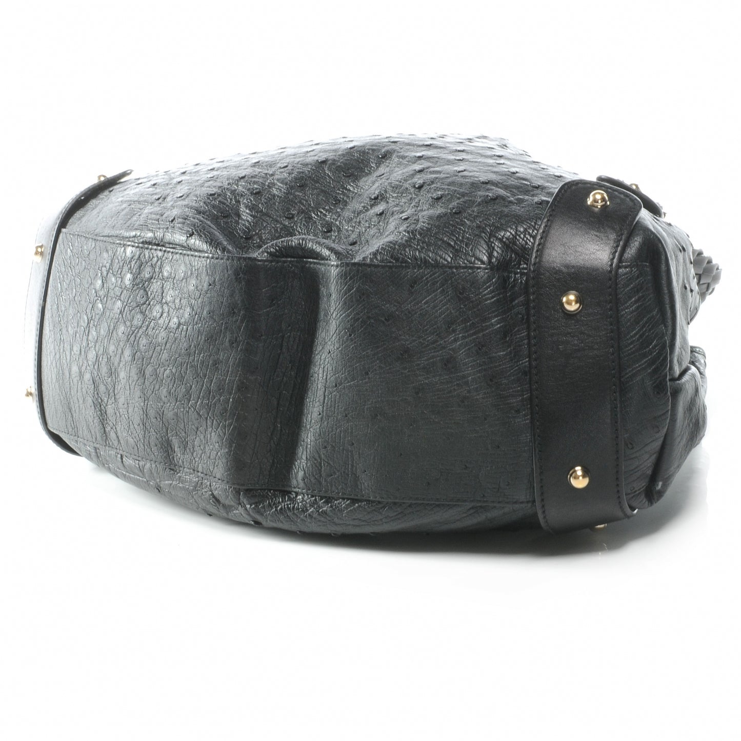 Ostrich Medium Pelham Tote Black