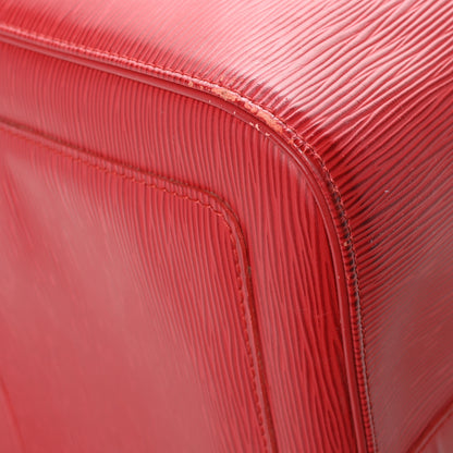 Louis Vuitton Epi Keepall 55 Castillan Red 9 of 14