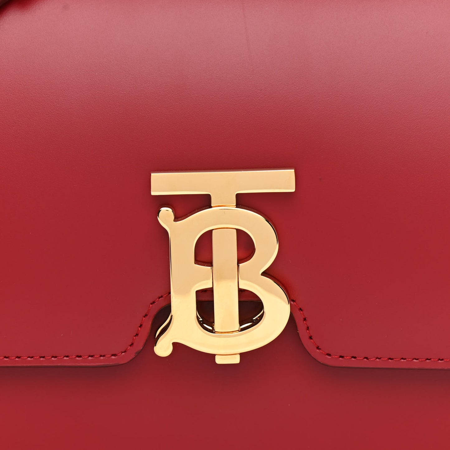 Calfskin Small TB Bag Dark Crimson